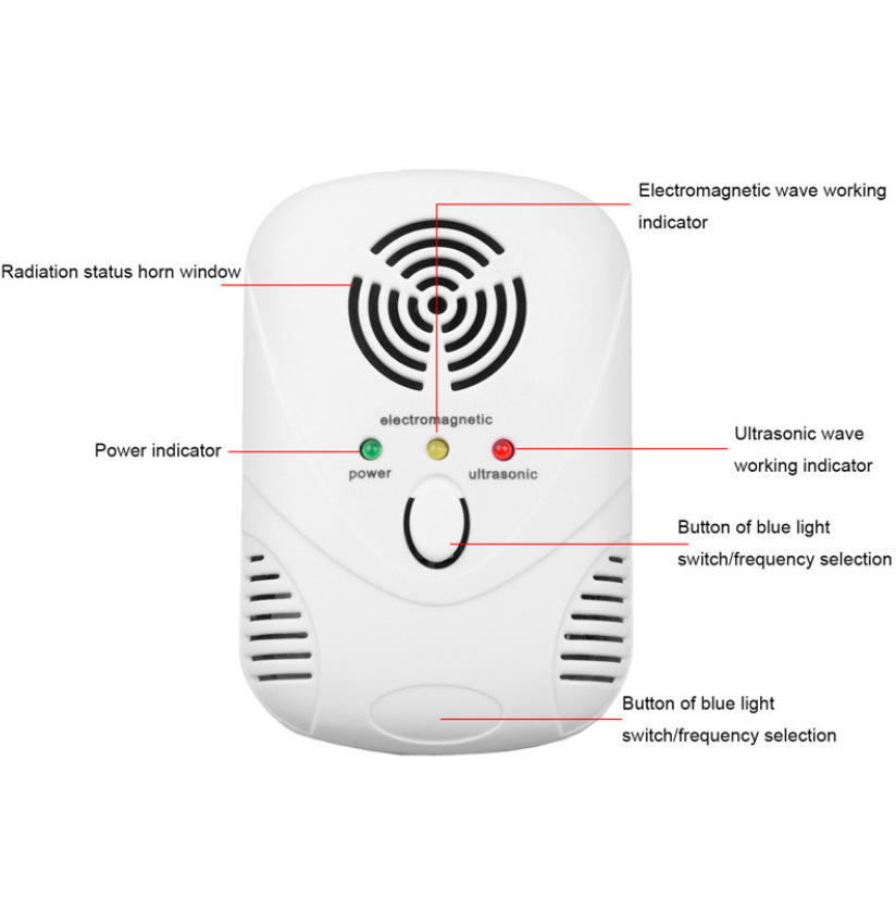 Ultrasonic mosquito repellent insecticide ultrasonic mosquito trapper fly repeller