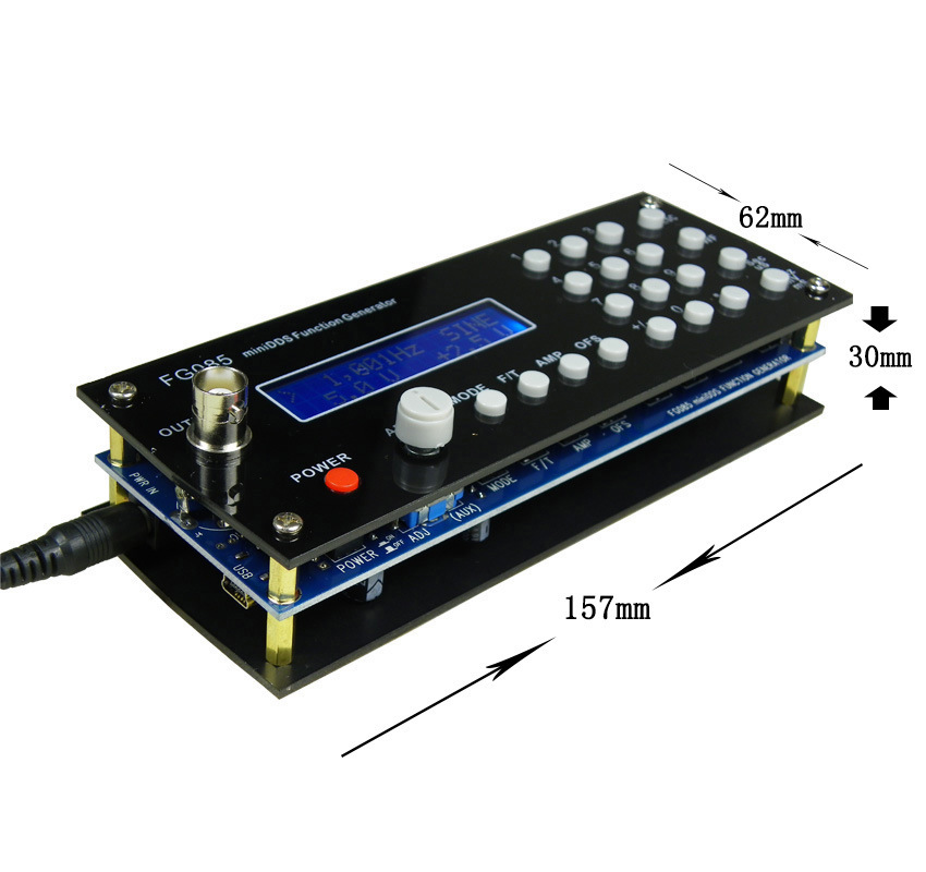 Multifunctional Digital Synthetic Function Signal Generator DIY Production Bulk E-learning Practical Training Series