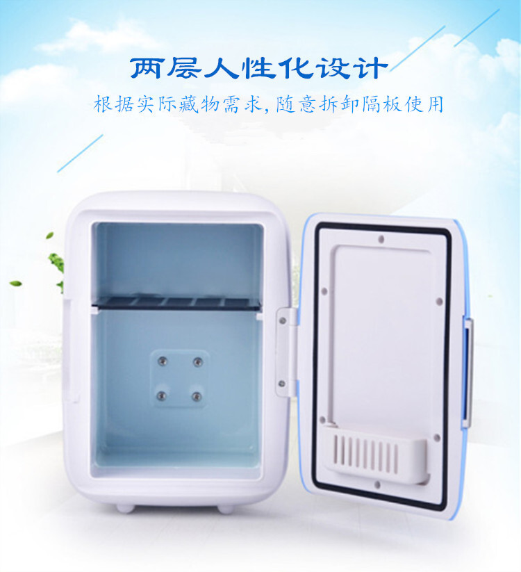 4 8 9 13.8 L mini refrigerator home with single-door refrigerated mini-studies is optional