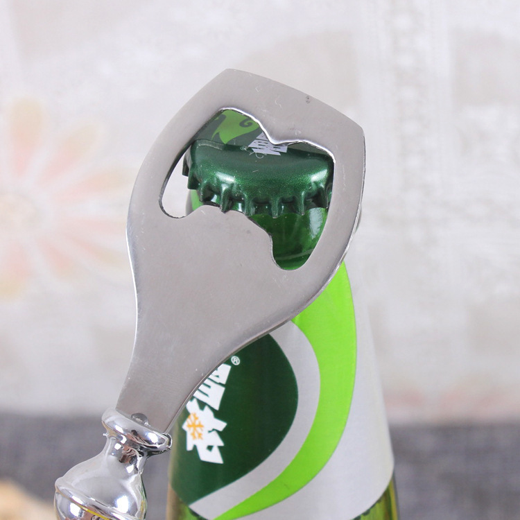It's a direct supply of a bottle opener, a bottle opener, a Zinc alloy stainless steel opener.