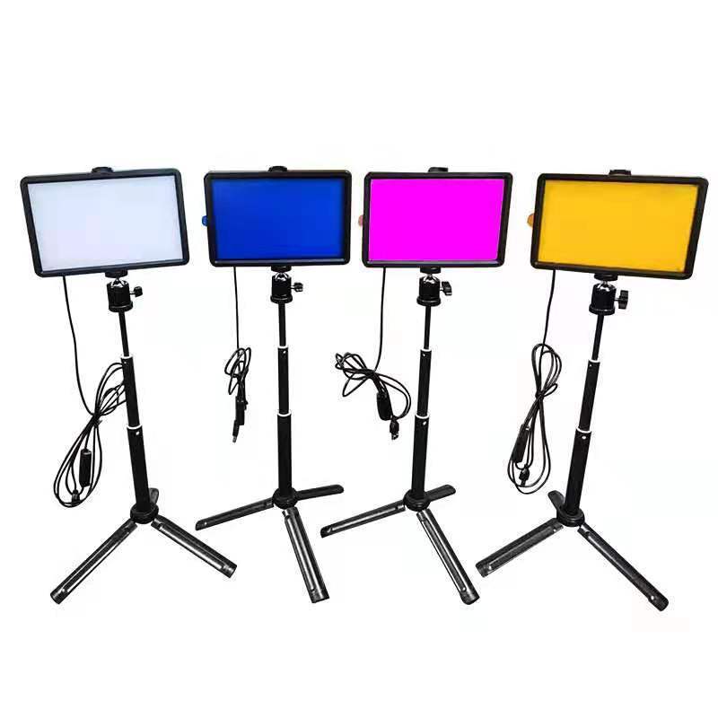 Photo Quadrant Video-Call Relay Lights for Squared Photo Pane