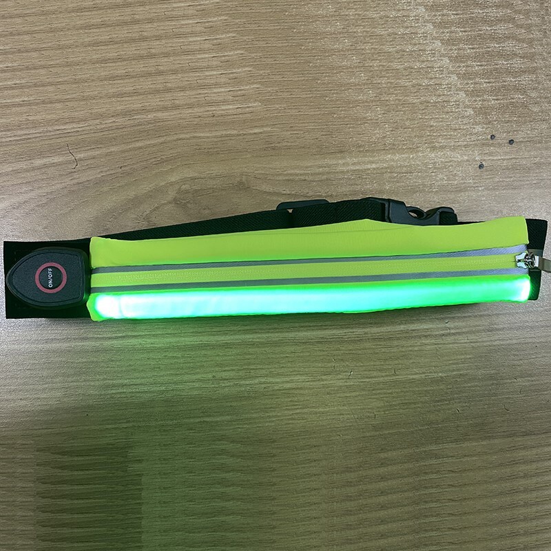 Outdoor running LED luminous packs, running luminous packs of men and women, and carrying USB luminous packs.