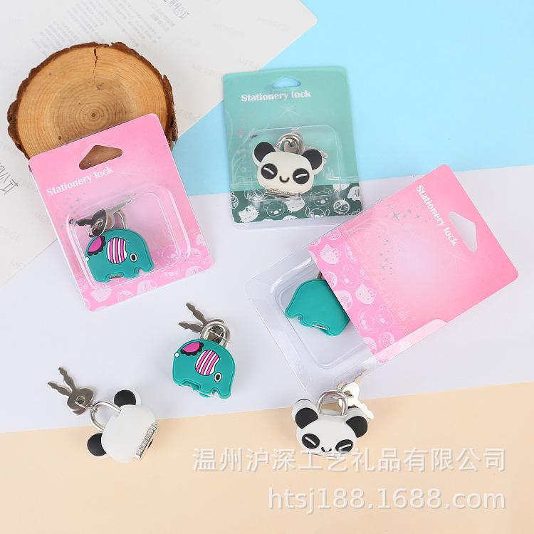 Han Motine Mini-lock, Creative Cartoon-Locked, Cartoon-ballsale.