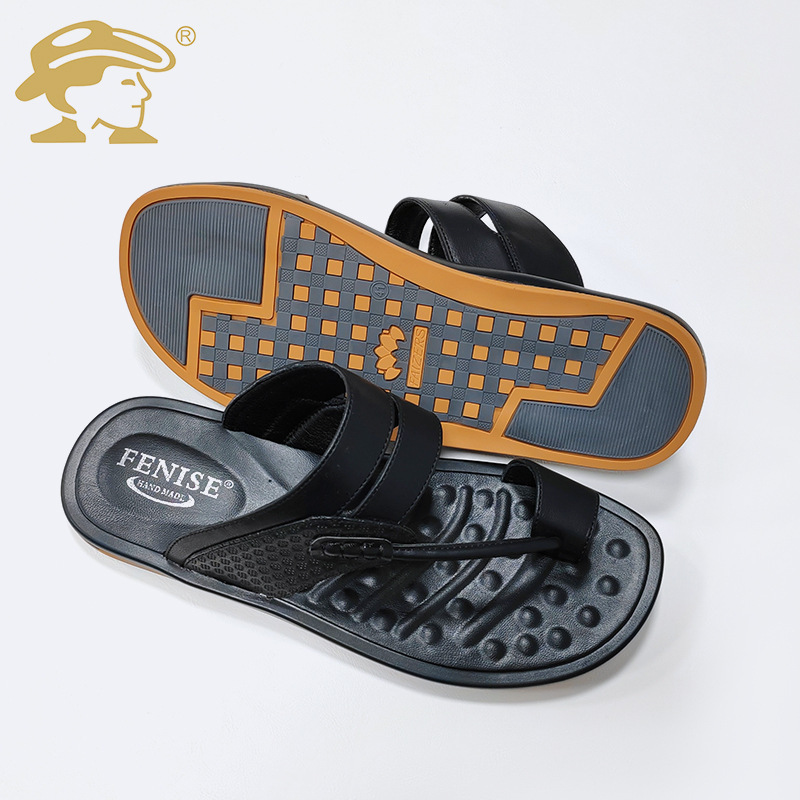 2023 new pair of sandals for Arab foreign trade with toes to drag across the border and sell large sandal sandals