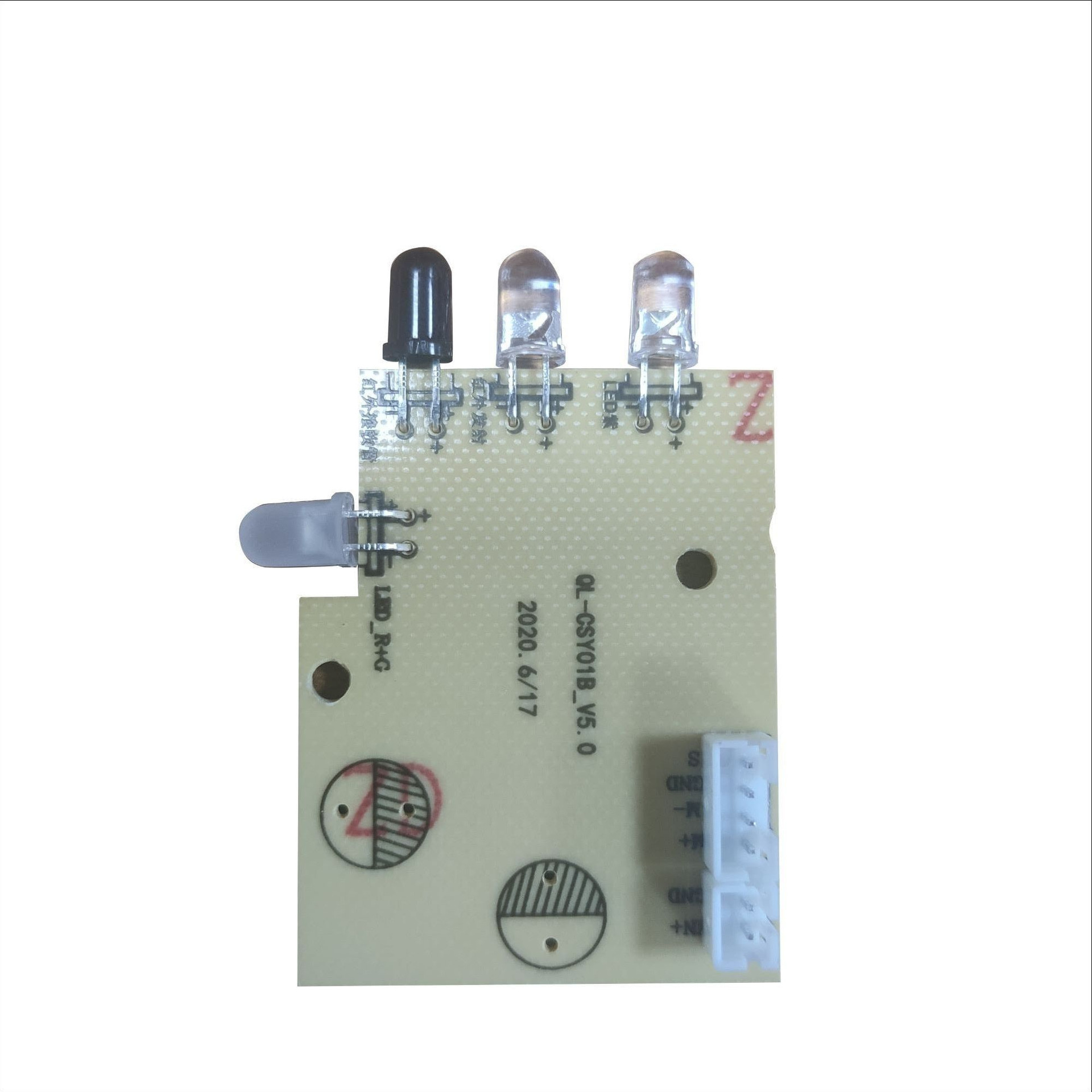 Design development custom design for a rapid sample of double-sided PCBA circuit boards for the sensor soap dispenser PCBA