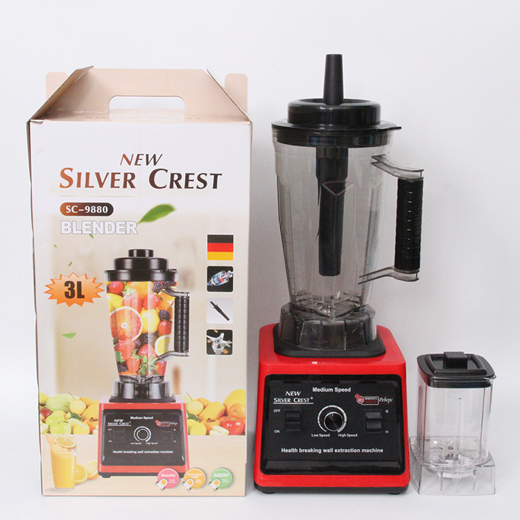 Silver Crest 9525 copper blender 3L 跨境歐規出口雙杯破壁機