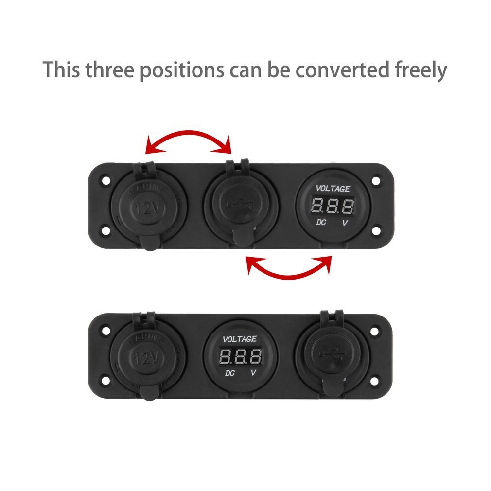 Two USB charger belts, three tow-to-drive smoker general