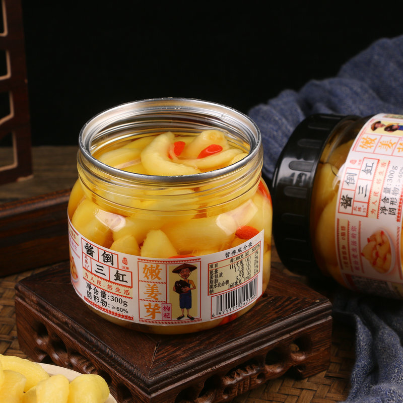 생강의 300g, 절임, 절임, 절임, 절임의 절임.
