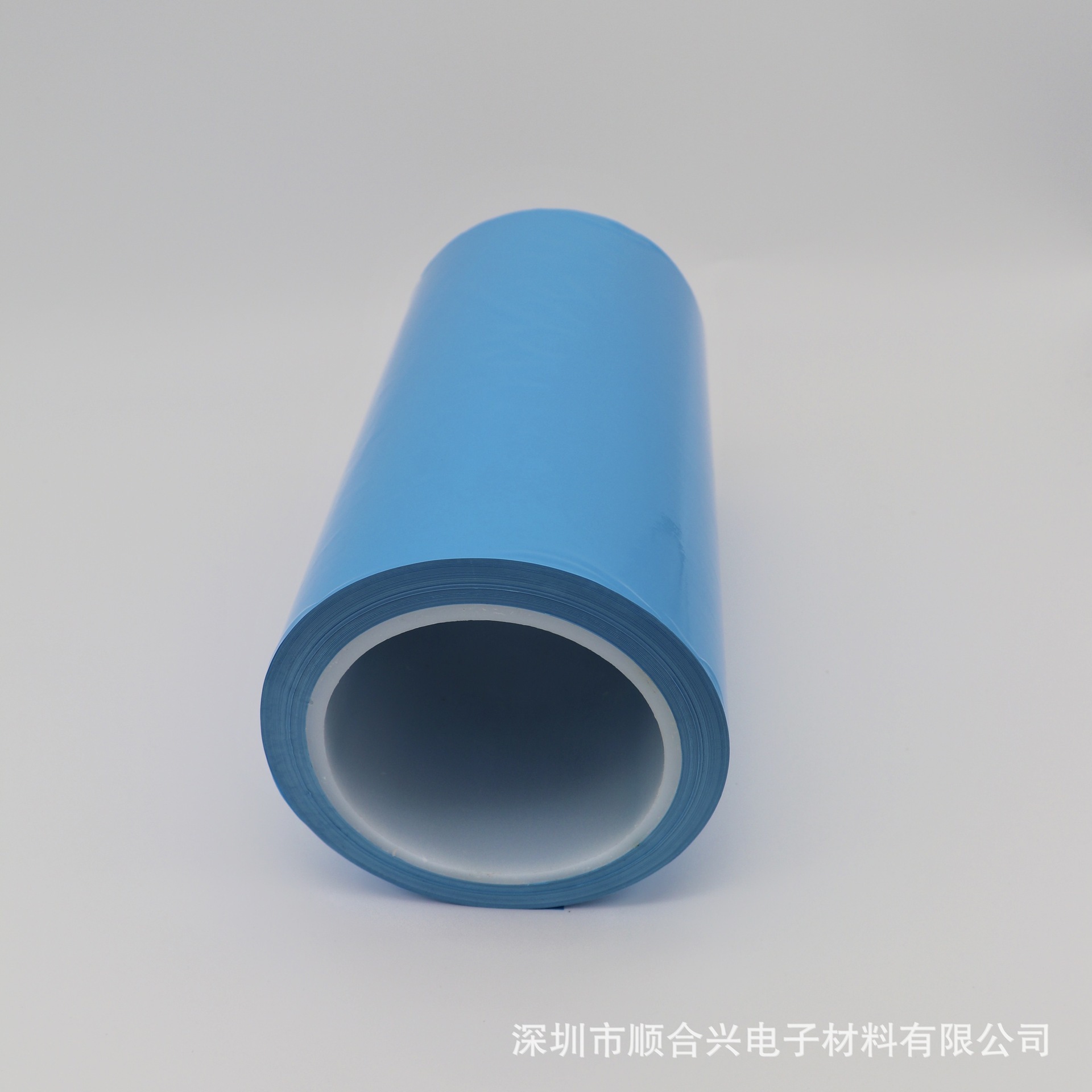 Blue PE amino plastic film thin, low- and medium-density polyethylene resistant to high-temperature silicon oil film, anti-coast film.