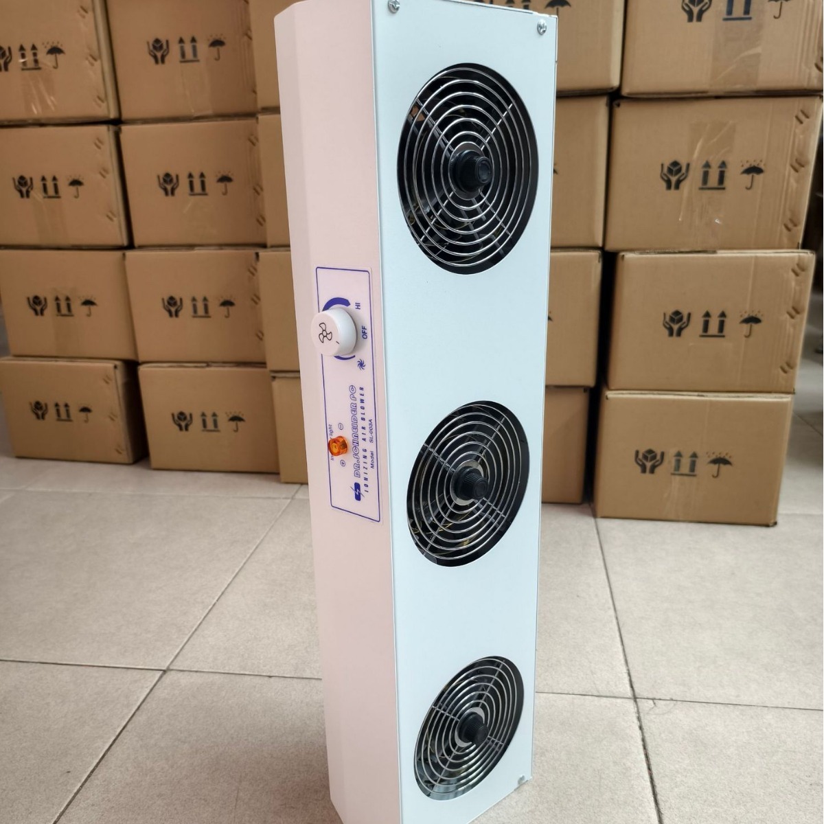 Three-headed ion winder SL-003 Industrial plastics destatic ion fan static eliminationer