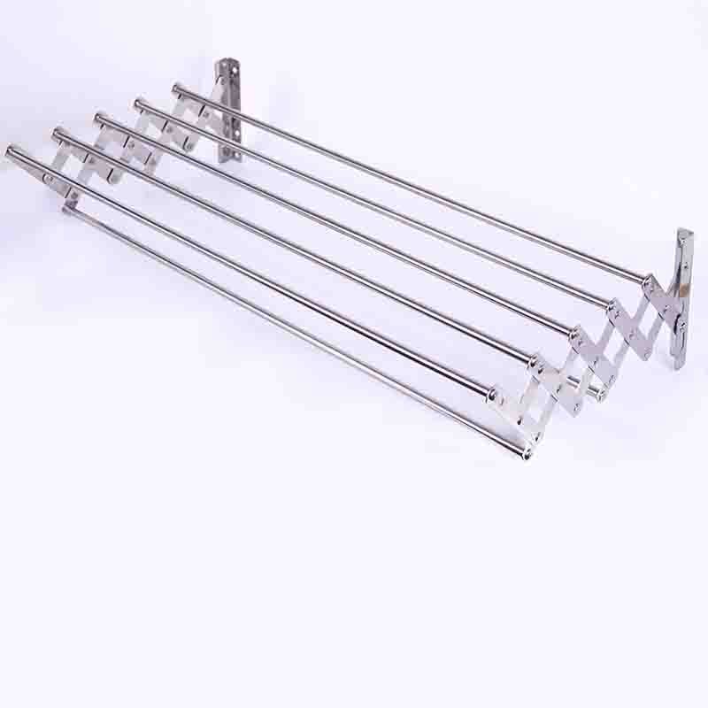 Cái giá đỡ của nhà máy bằng thép không gỉ có thể được gấp lại trong nhà vệ sinh.