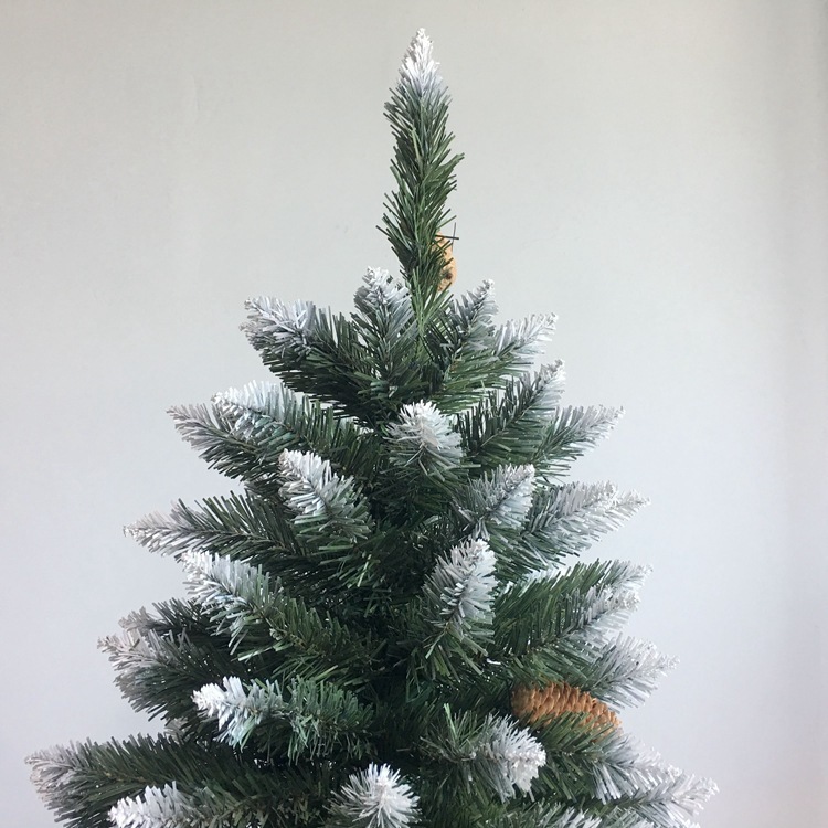 1.8 meters of pvc tree green imitation of Christmas tree with pine cone decoration encrypted Christmas tree