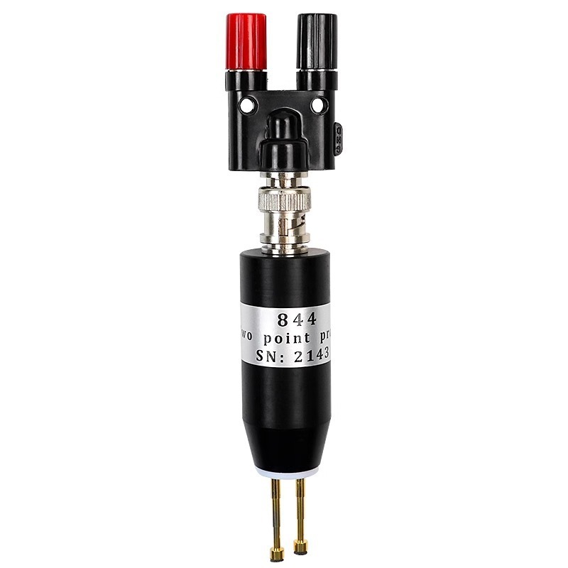 Two-point electrode probed small space of the non-prescriptive resistance test pens, several visible surface resistance test instruments