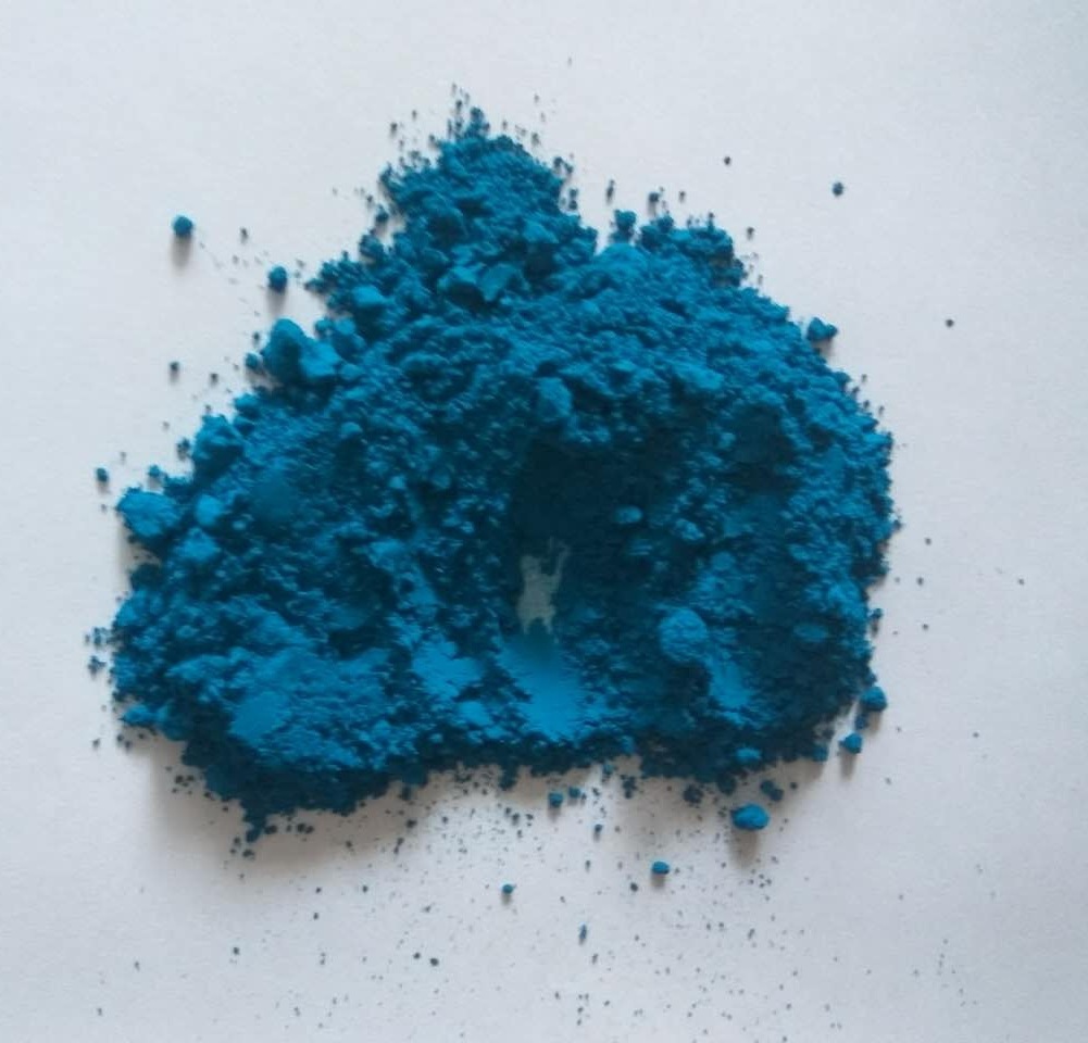 Supply, industrial paint, iron oxide, iron oxide blue.