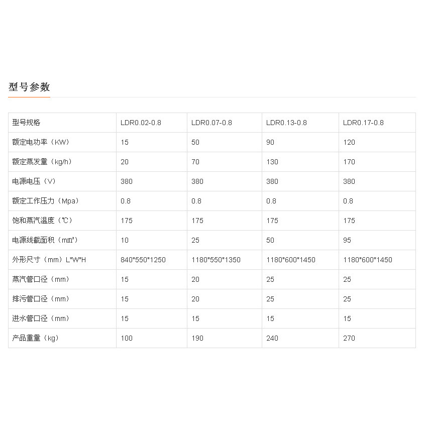 海特锅炉 厂家直供 LDR电加热蒸汽发生器  免报检、办证