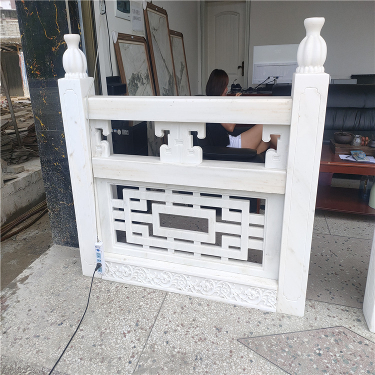 Sichuan Han's White Jade Railing 강 철도.