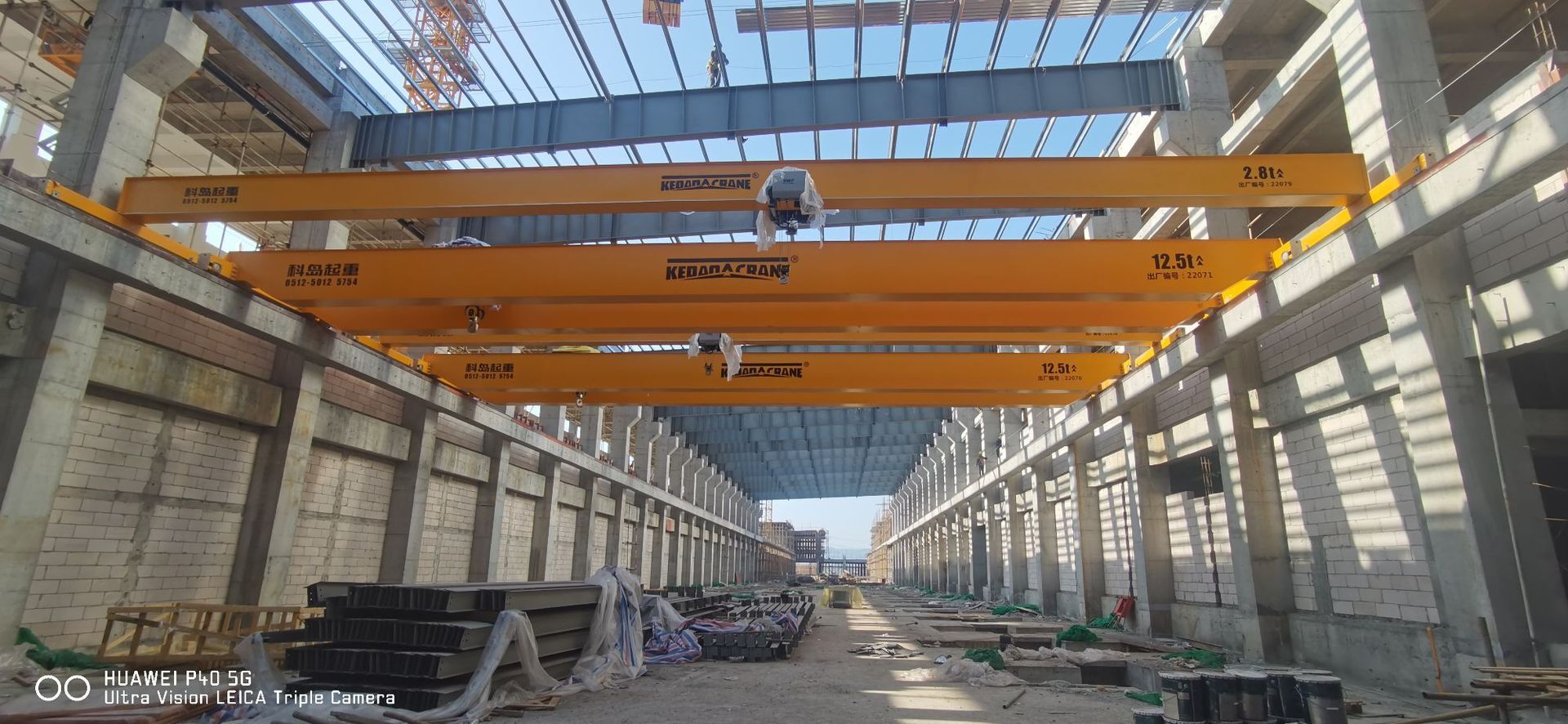 Euro double crane, electric double crane.