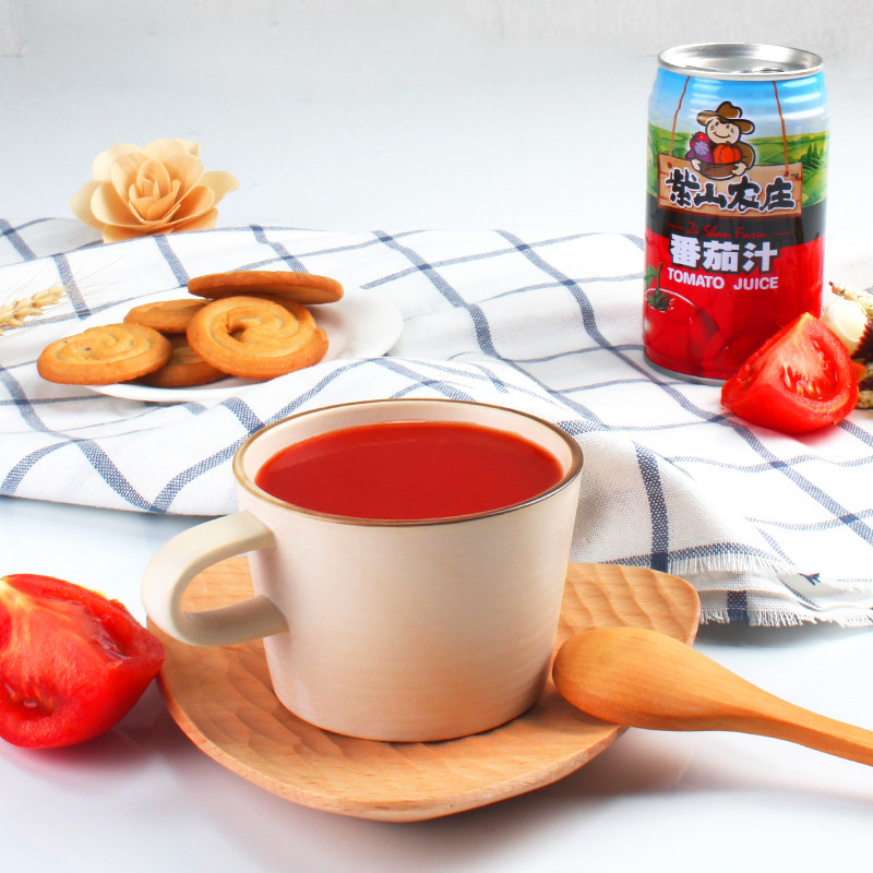 310 ml*12 เต็มลังของผลไม้และน้ํามะเขือเทศผัก
