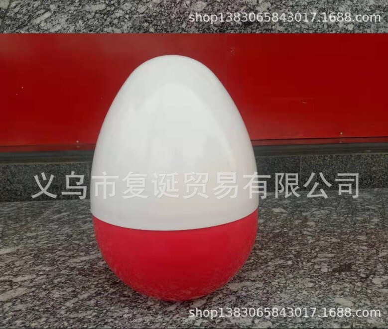 It's a super imitative egg shell, 30 centimeters to fill with chocolate egg opening party to decorate children's toys.