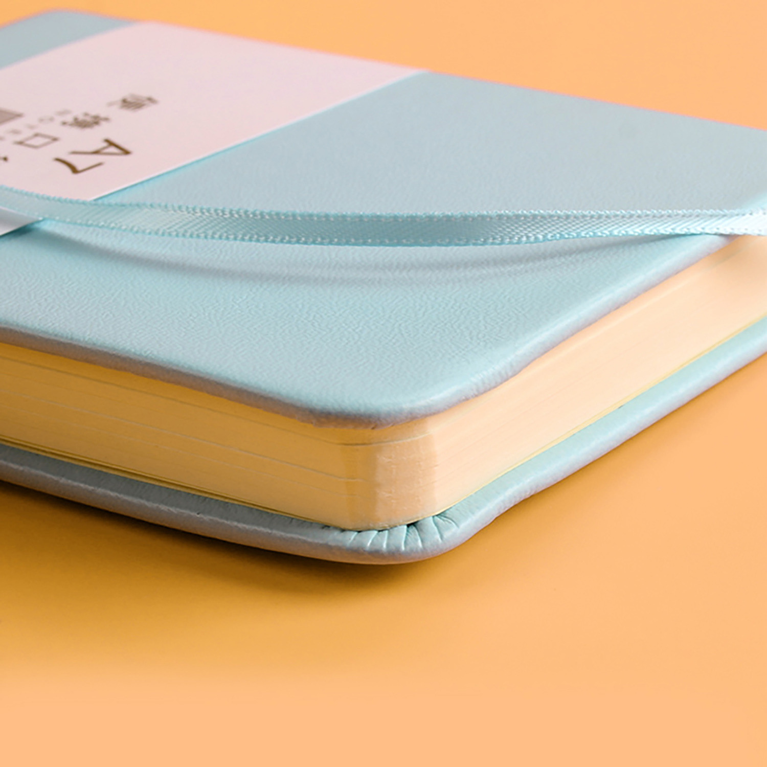 The manufacturer distributes the A7 books, and the Korean students can customise their pocketbooks.