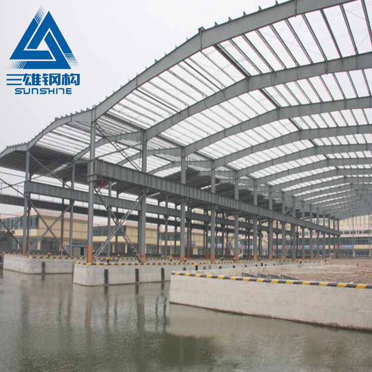 Production and installation of steel structures, mechanical structure and processing