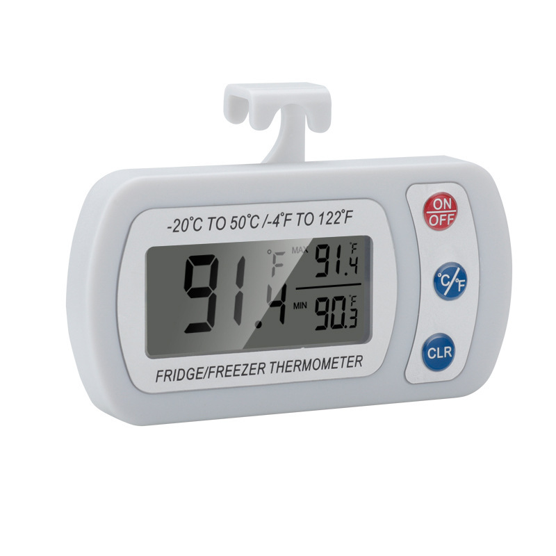 Thermometers for waterproof refrigerators can easily be attached to the freezer freezer electronic number kitchen thermometers