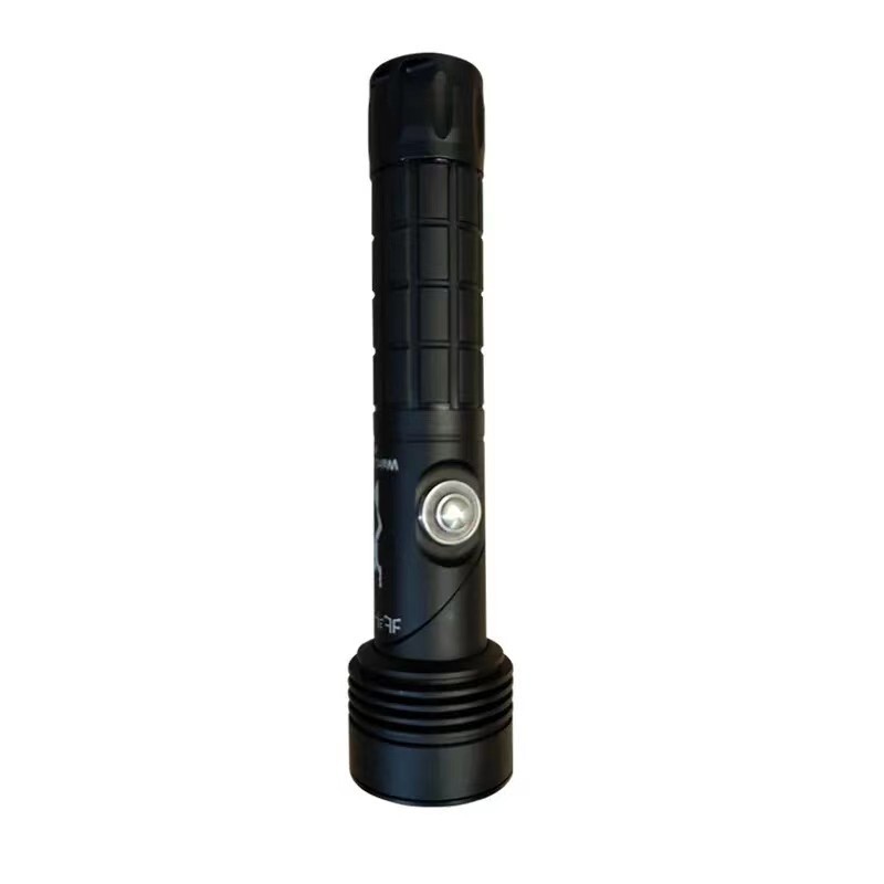 The U.S.B. Recharge maintenance of the U.S.B. Outdoor light flashlight at 90 degrees.