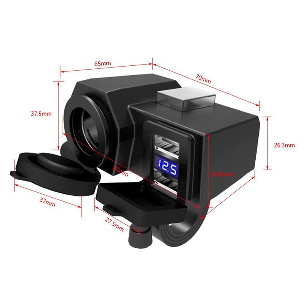 Conversion of vehicle-borne water-point smokers to two pairs of usb mobile charger motor vehicles for general use 12v