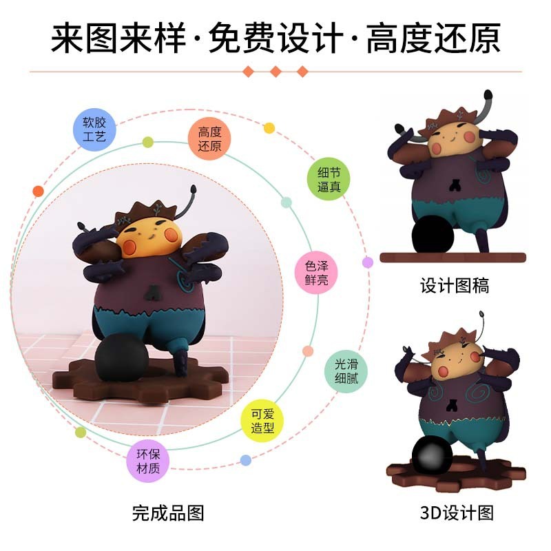 Tuỳ biến hộp mù với búp bê xe đỏ