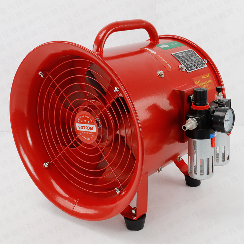 BTF portable mobile blast-proof axle ventilator strong ventilator for air ventilator