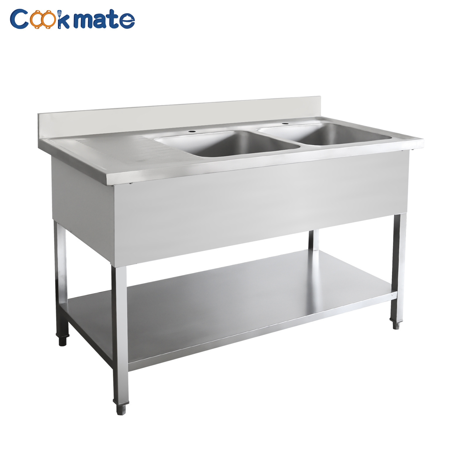 The stainless steel workstation tool desk laboratory instrument loads table-pliers and kitchen dual operating table
