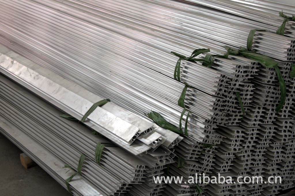 Supply of traffic sign aluminium slots, aluminium-type materials.