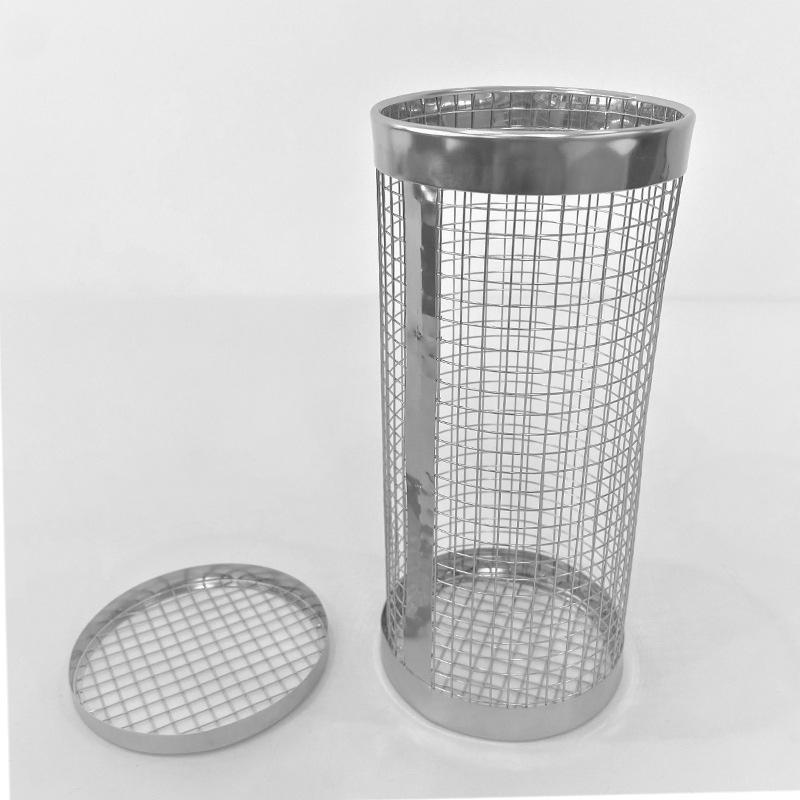 Một cái lò nướng thép không rỉ, một công cụ lưới, 304 thép không gỉ.