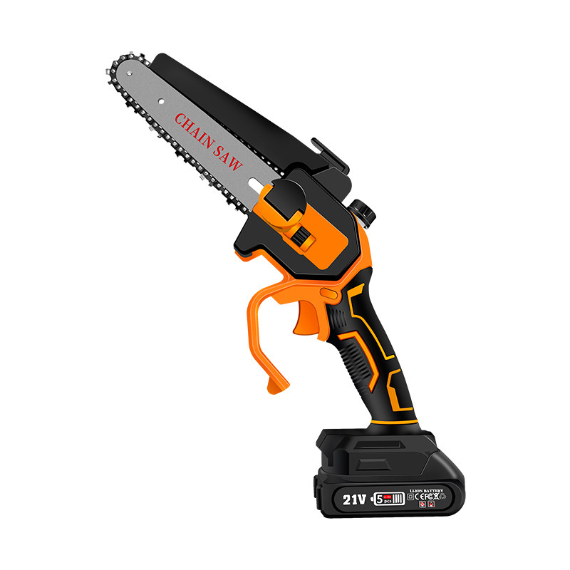 Hand-held lithium chainsaw mini-chain saw-filled petrol saws with single-hand saws to harvest electric power