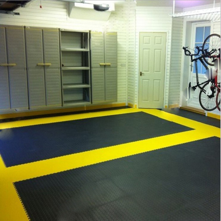 PVC plastic floors, dustless workshop workshop, smooth and fireproof floors in the gym garage