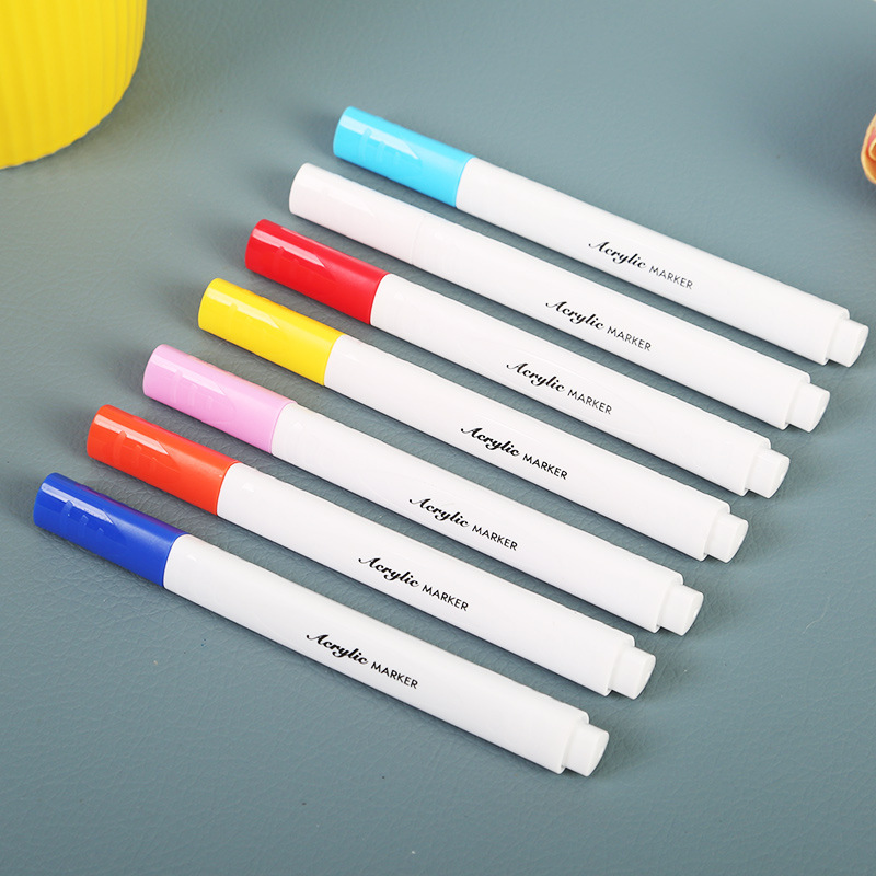 Cross-border accelerator penpeak, non-toxicly coloured pens for acrylic children