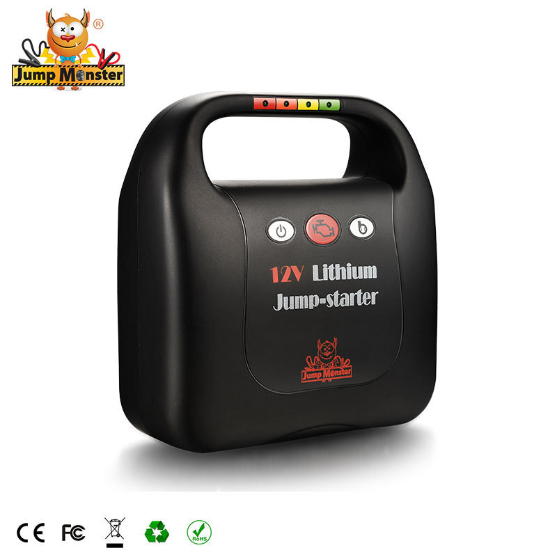 Nhảy chiếc xe máy bơm không khí khẩn cấp khởi động nguồn năng lượng 12V để giải cứu.