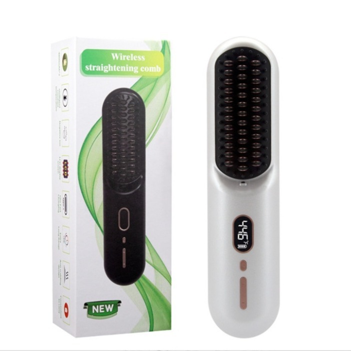 Cross-border new hairbrusher straight hairbrusher 똑바른 hairbrusher, laziness에 있는 double-wielding hairbrush.