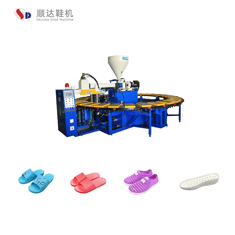 Thợ chế tạo giày nhựa dẻo, giày phun khí 20 bit.