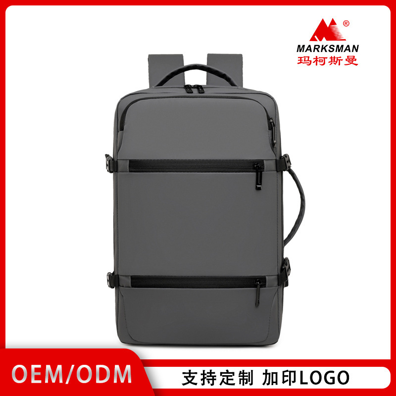 New commercial recreational backpacks with a simple U.S.B. external interface computer double-shoulder-size high-capacity junior high school boy