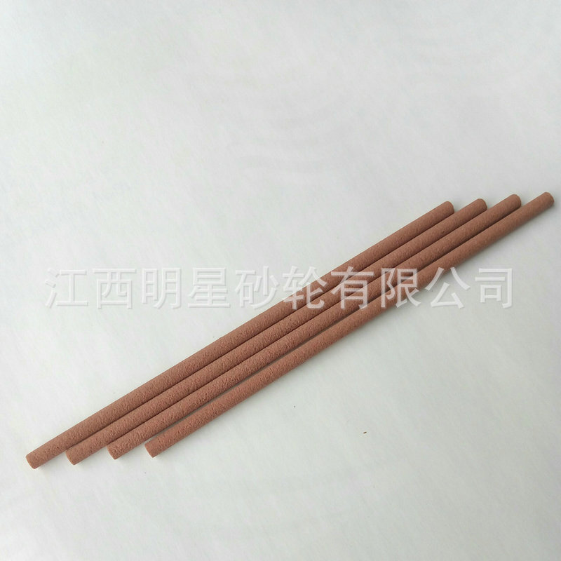 厂家专业提供 圆柱油石100*3 圆形铬刚玉油石条