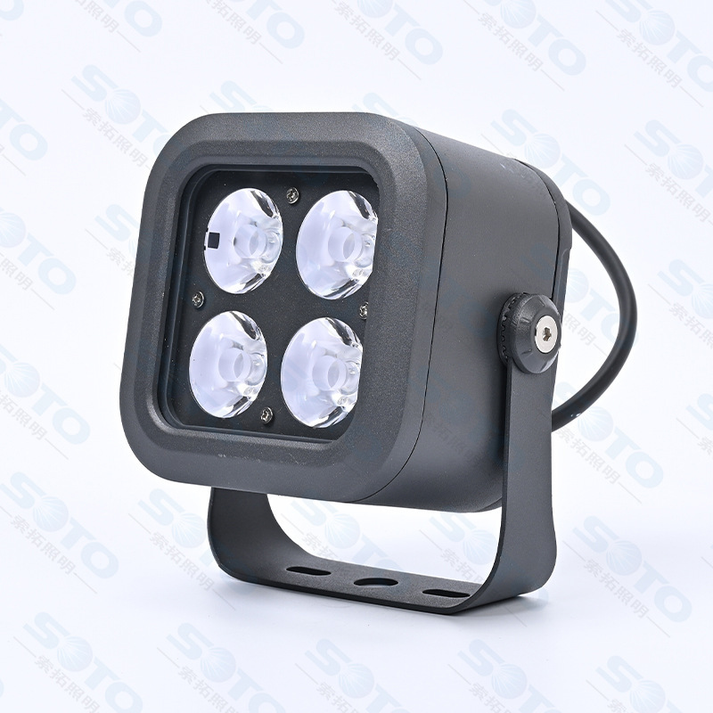 Wholesale of the new outdoor engineering square LED LED lighthouse lumbering landscape lighting LED projector