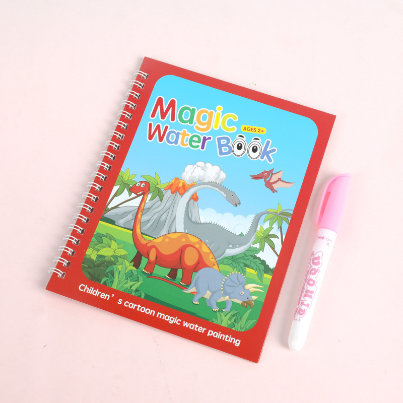 The magic water painting book, the clean water paint painting, the scribble painting of the baby, the boy kindergarten toy.