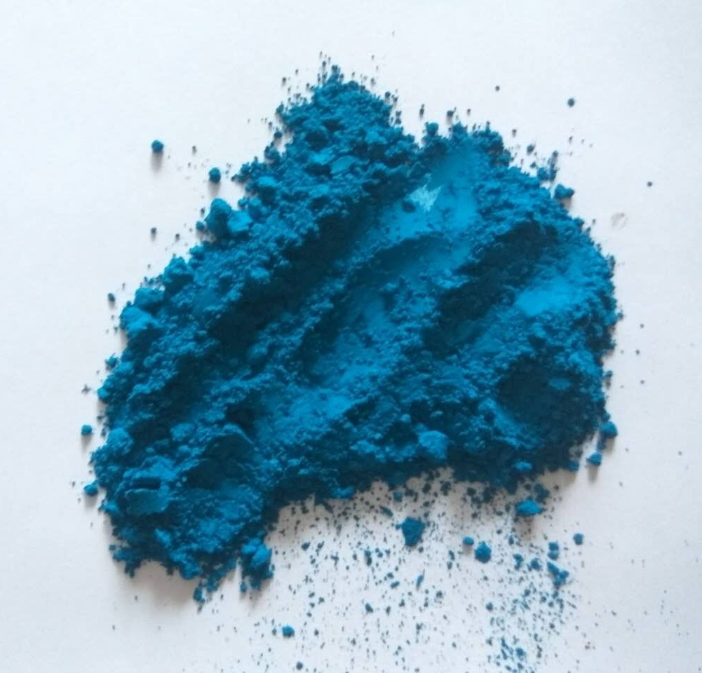 Supply, industrial paint, iron oxide, iron oxide blue.