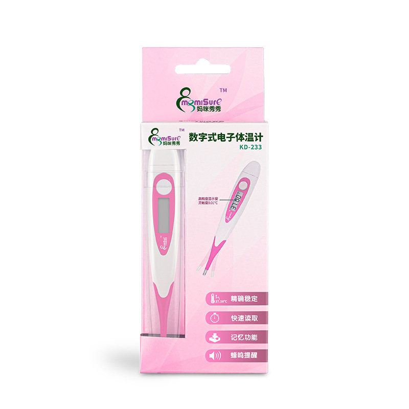 Female ovulation basic electrostatic thermometer accuracy measured 2 decimal places