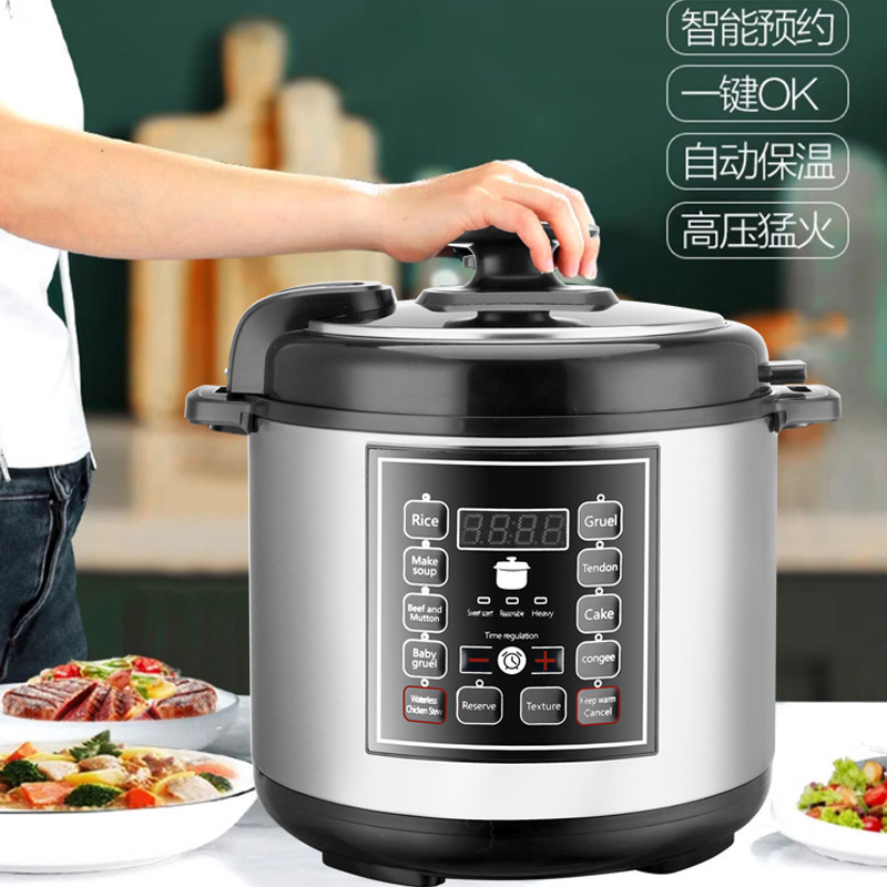 Bộ đầu bếp điện đa mục đích 5L6L, với một cuộc hẹn với đầu bếp áp suất điện thông minh cho việc nấu súp có áp suất cao nhà máy