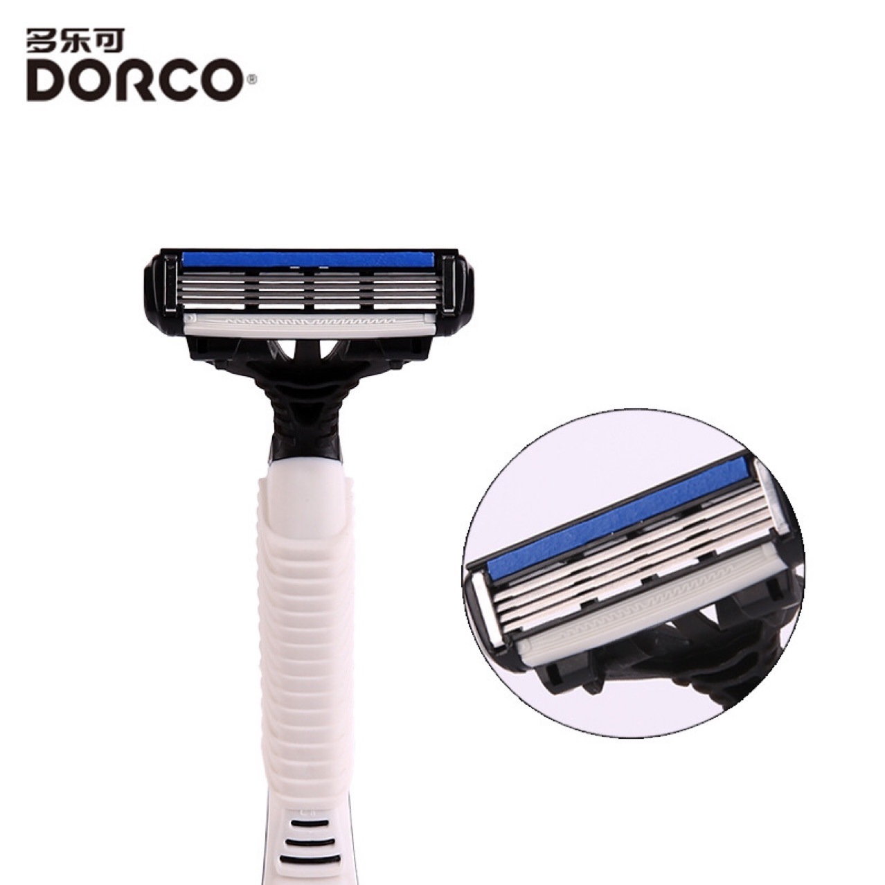 Dolaco FRA 1001, dao cạo một lần bốn lưỡi, thư một bao, nói lớn.