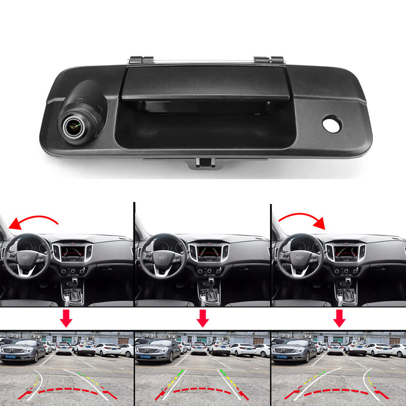 도요타 Tundra 2007-2013년을 위해 이동할 수 있는 trajectory CVBS 차량 뒤 널 시각적인 사진기의 손에 직접적인 시뮬레이션