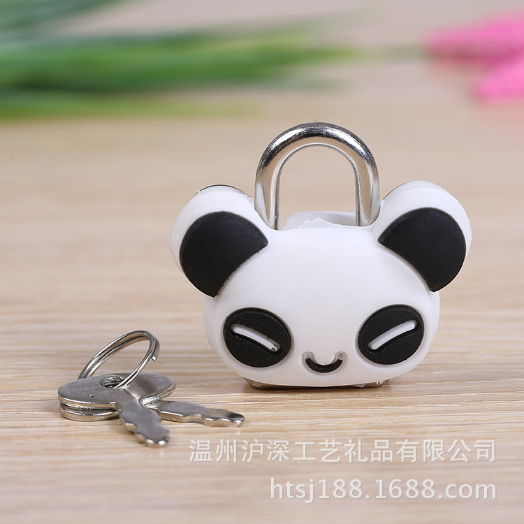 Han Motine Mini-lock, Creative Cartoon-Locked, Cartoon-ballsale.