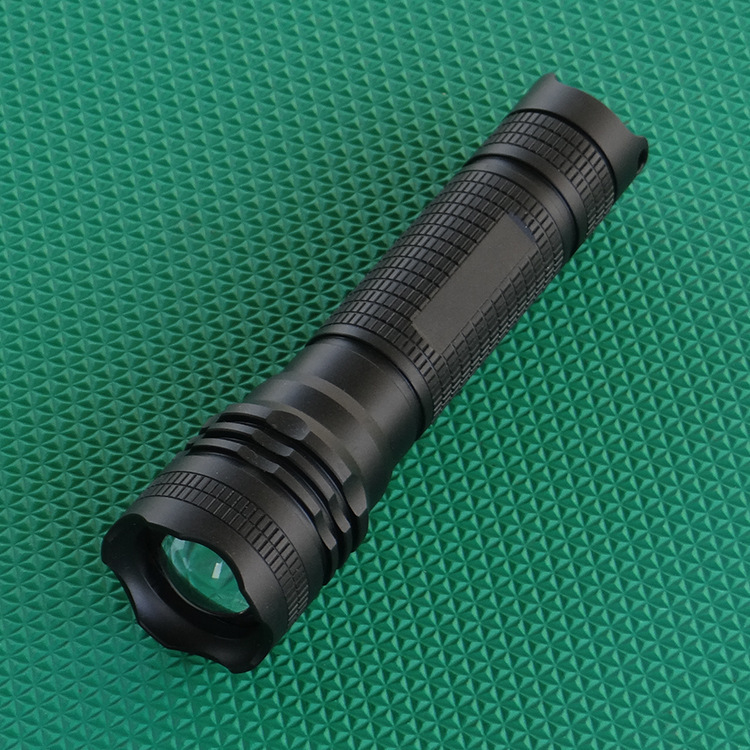 Aluminium alloy outside of a good view stretching BD04 flashlights usb charge-recharging shell T6